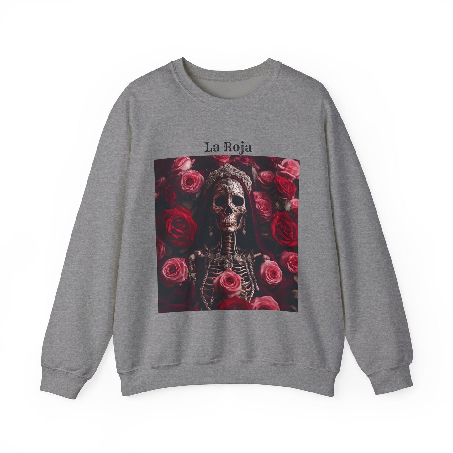 Santa Muerte Roja Crewneck Sweatshirt