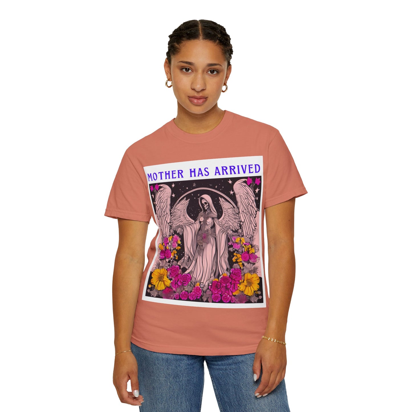 Santa Muerte Mother T-shirt (front image)