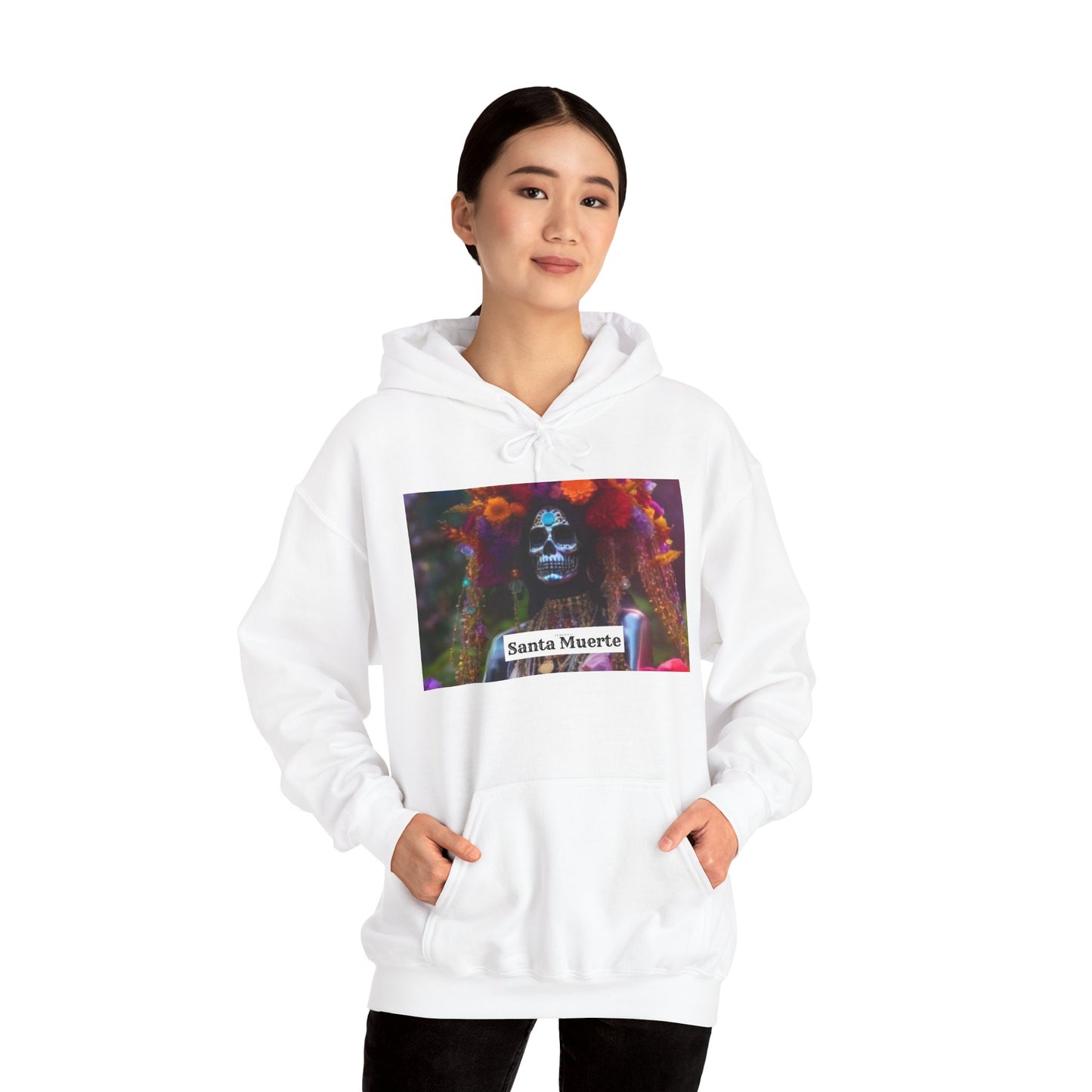 Santa Muerte Hoodie Sweatshirt