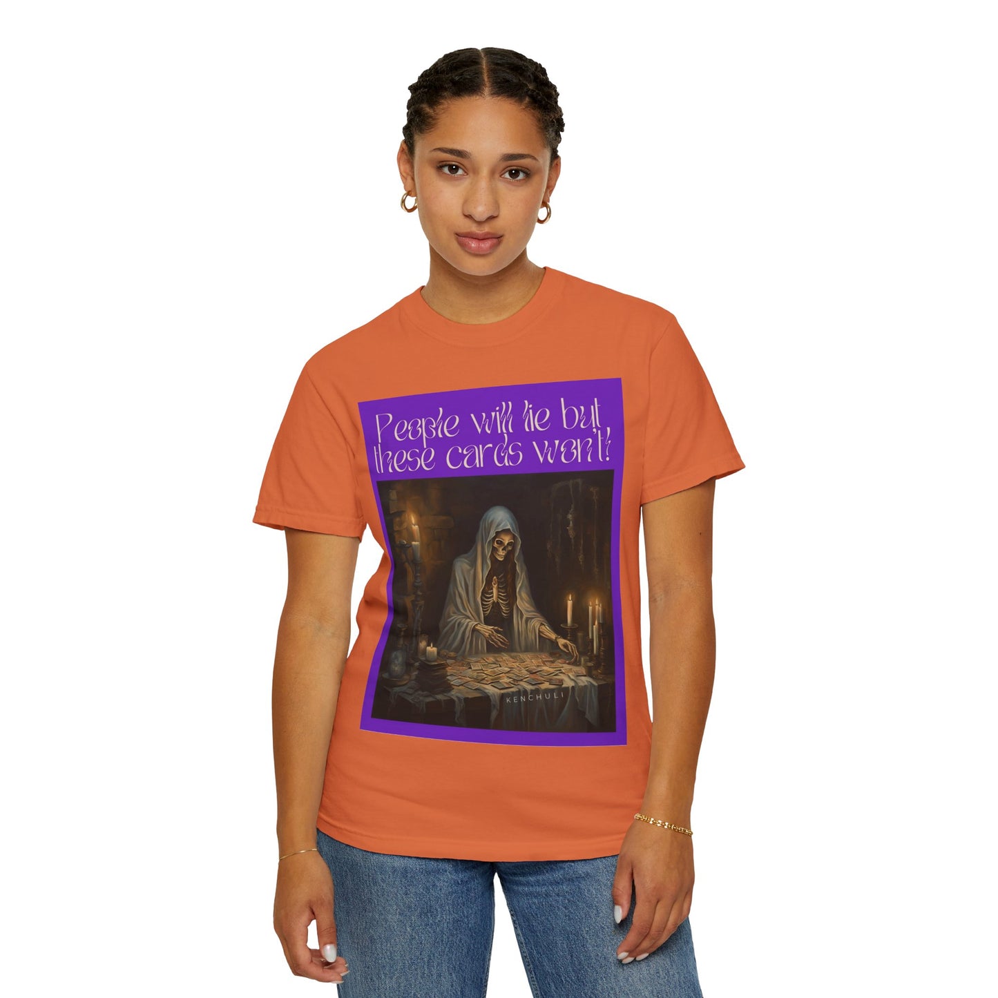 Santa Muerte Cards Don't Lie T-Shirt