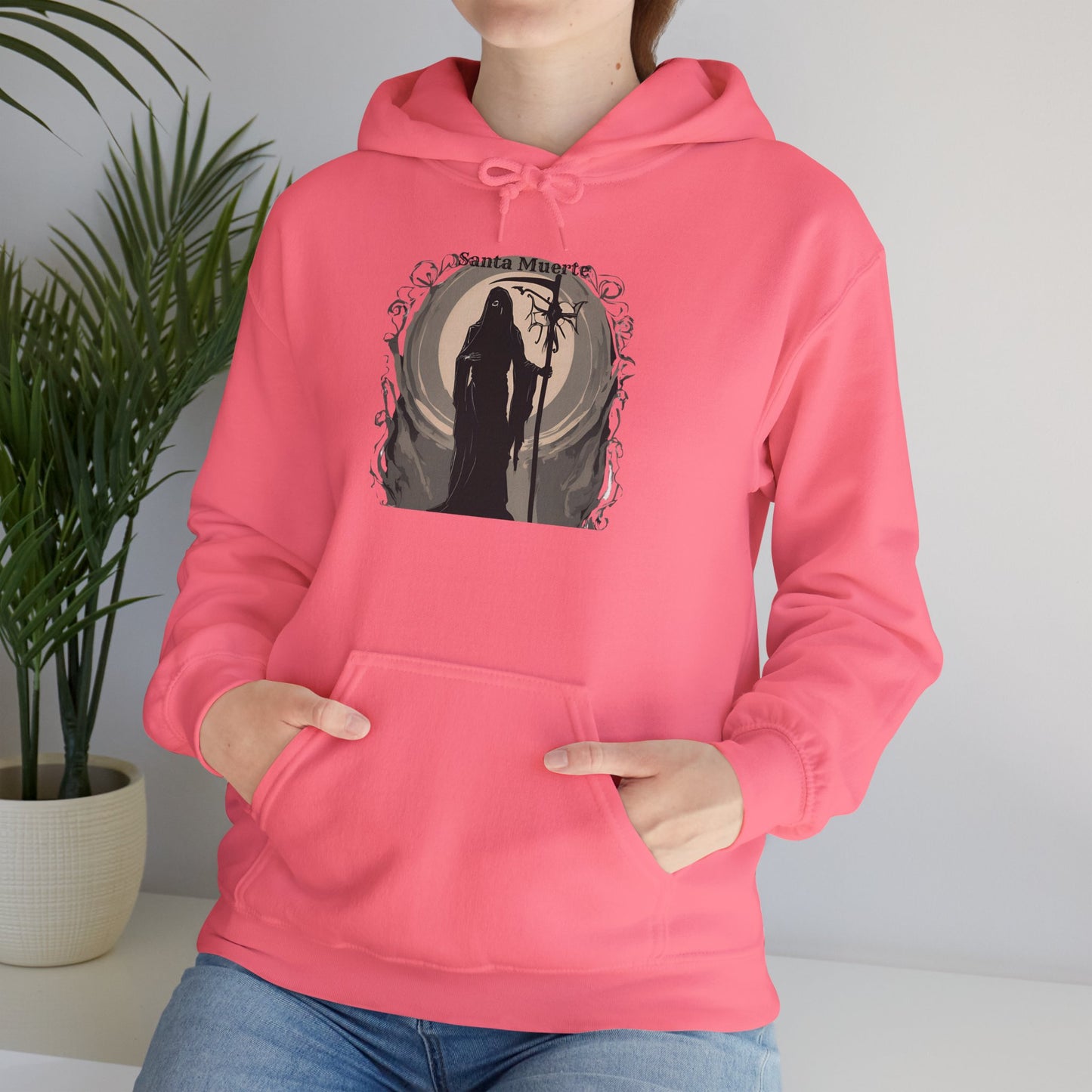 Santa Muerte Hoodie Sweatshirt
