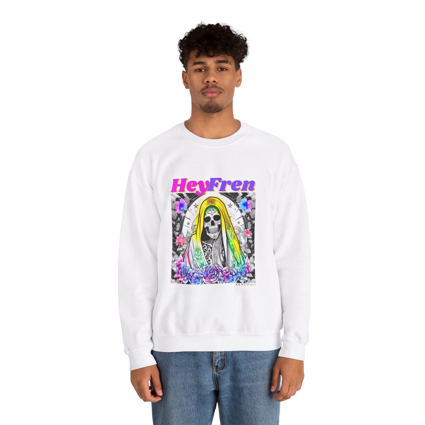 "Hey Fren" Crewneck Sweatshirt
