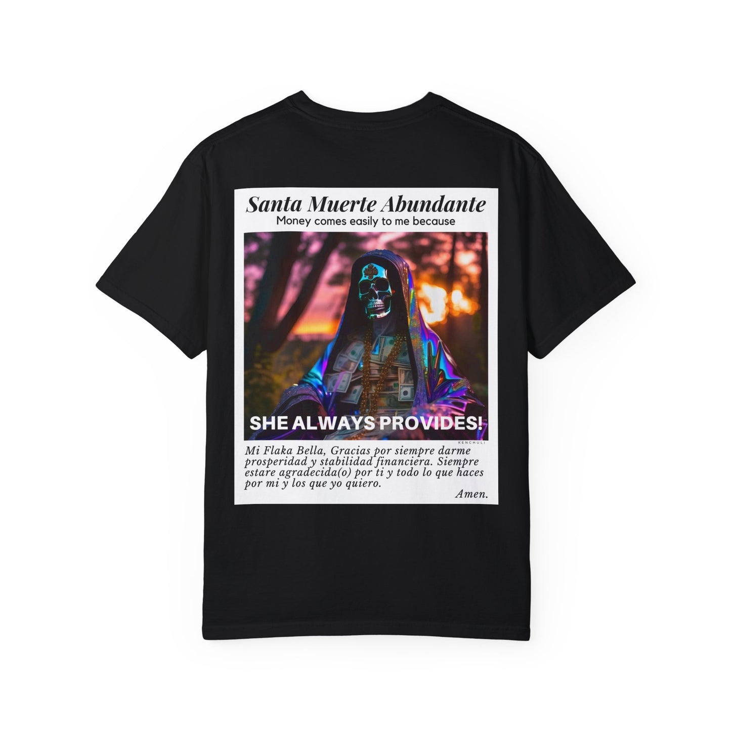 Santa Muerte Abundante T-shirt