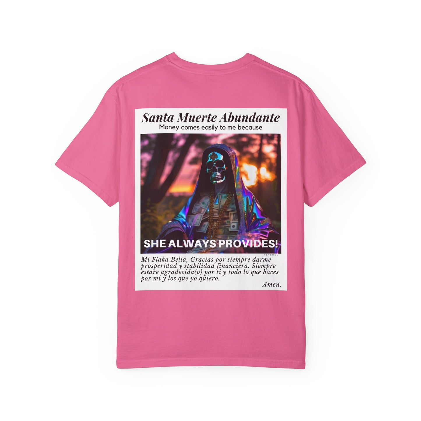 Santa Muerte Abundante T-shirt