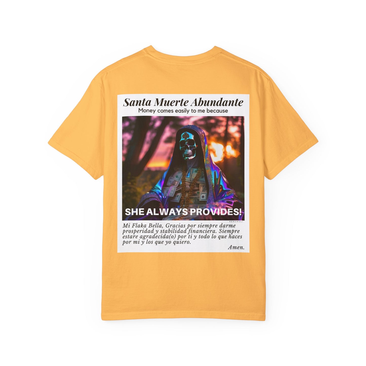 Santa Muerte Abundante T-shirt