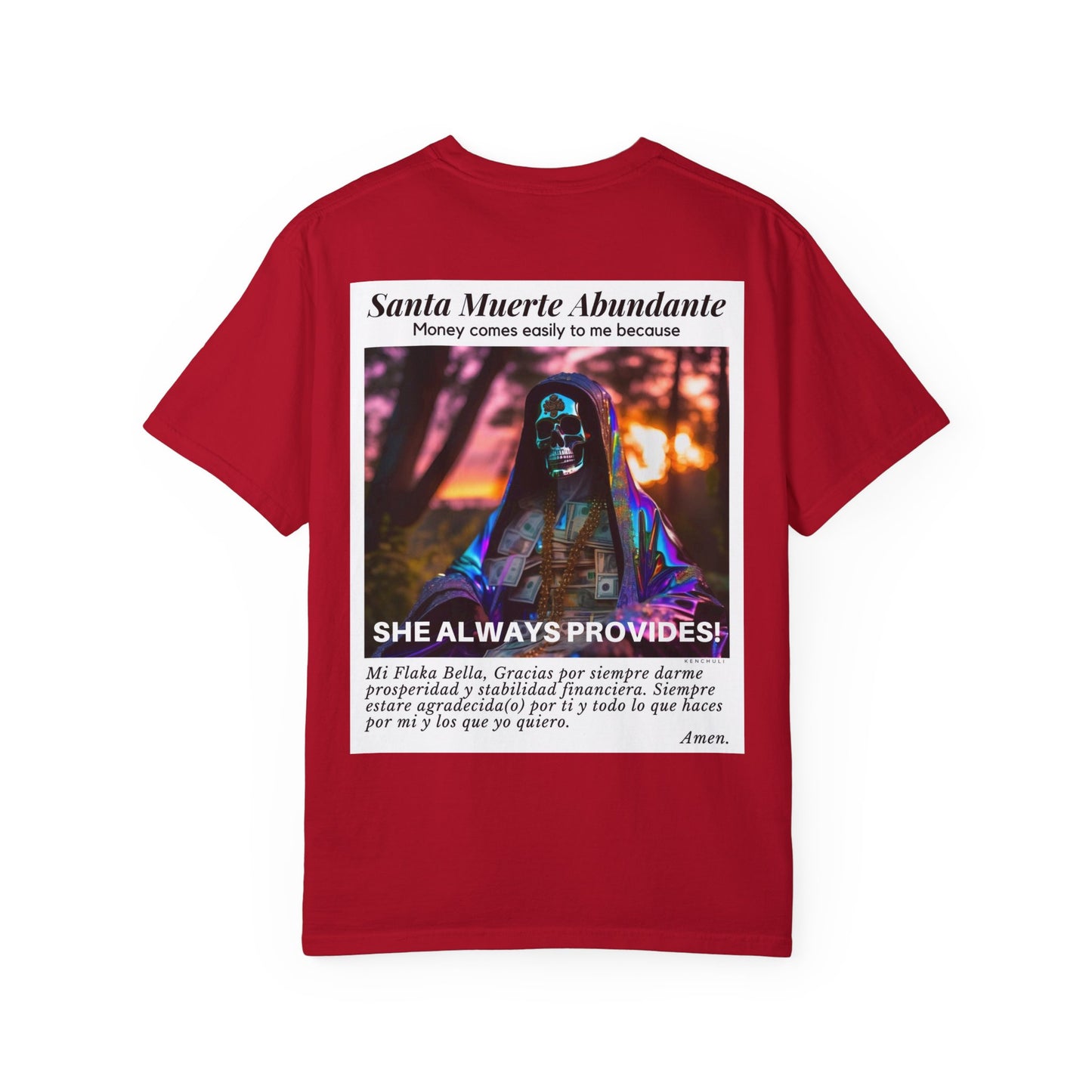 Santa Muerte Abundante T-shirt