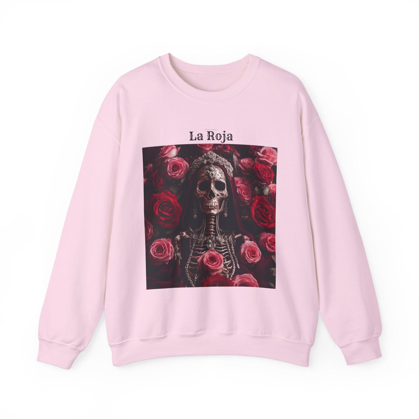 Santa Muerte Roja Crewneck Sweatshirt
