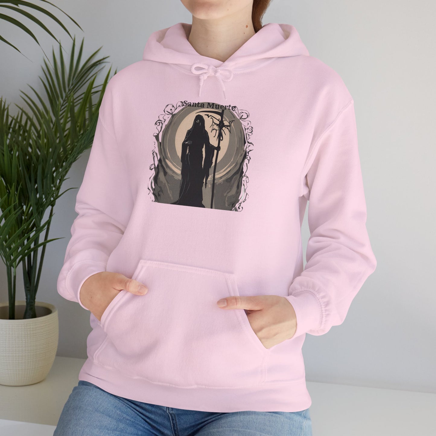 Santa Muerte Hoodie Sweatshirt