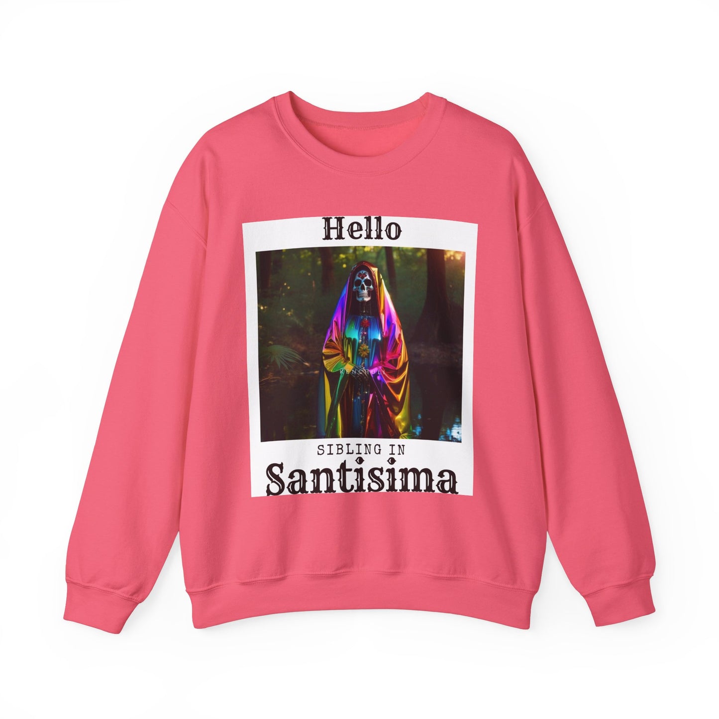"Hello Sibling in Santisima" Crewneck Sweatshirt