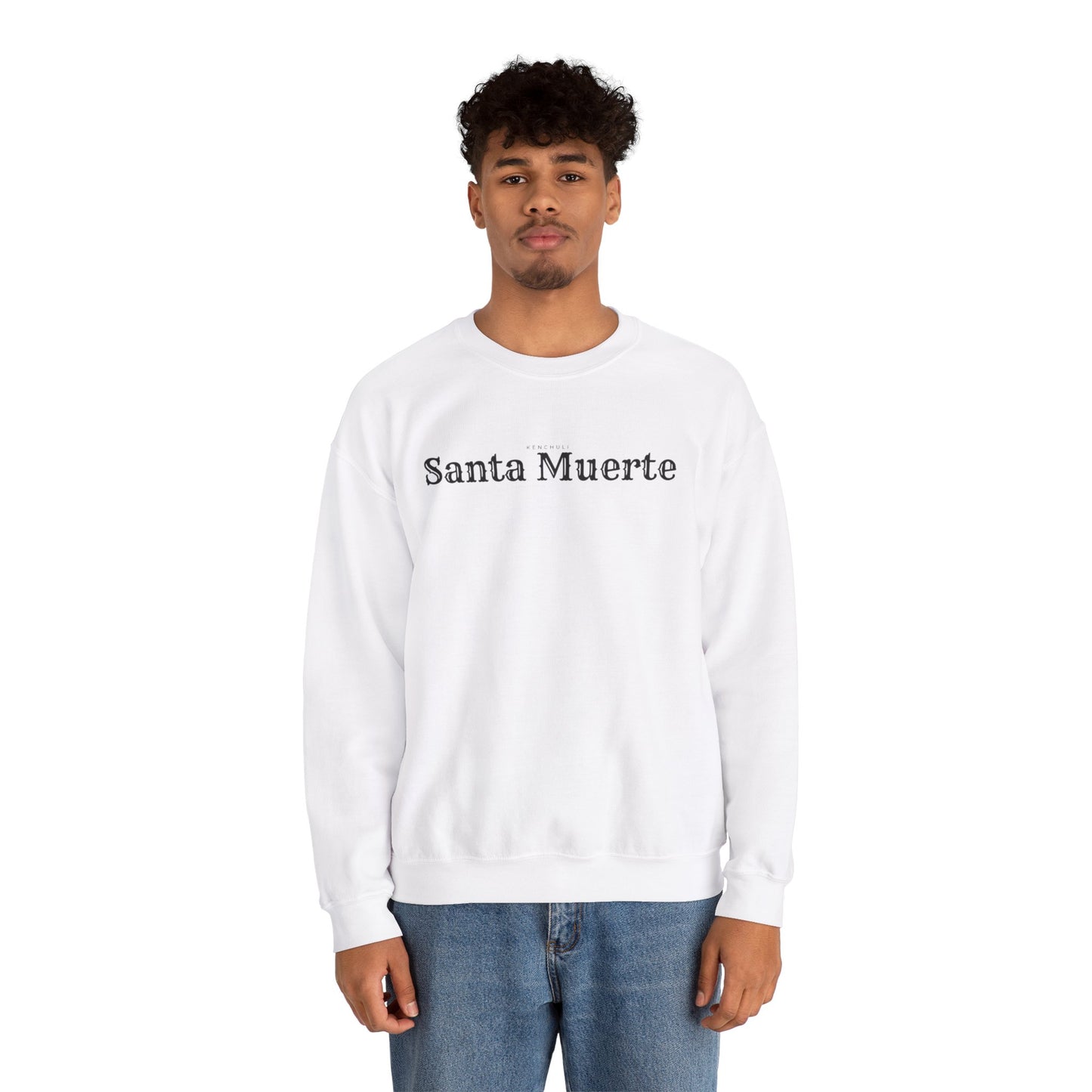 Kenchuli Signature Santa Muerte Crewneck Sweatshirt