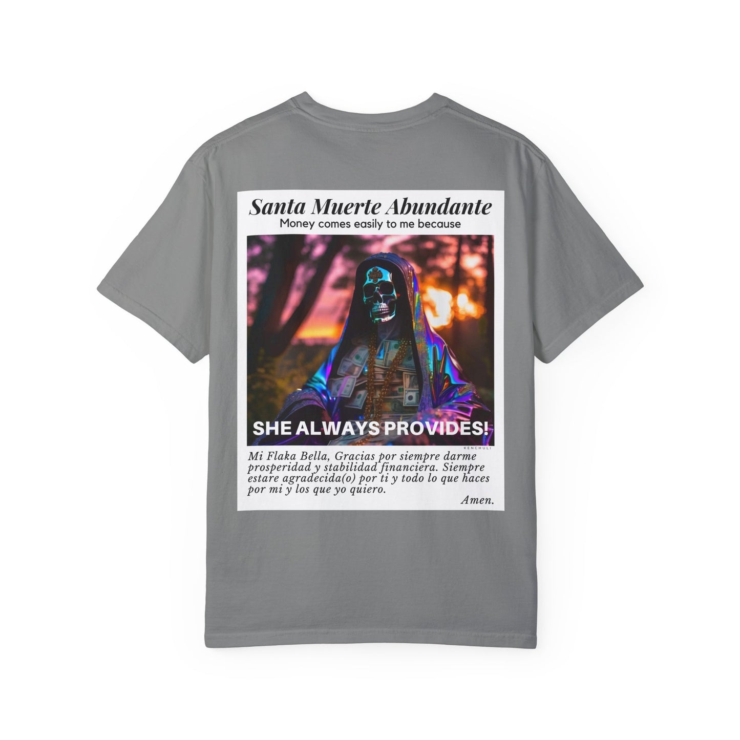 Santa Muerte Abundante T-shirt
