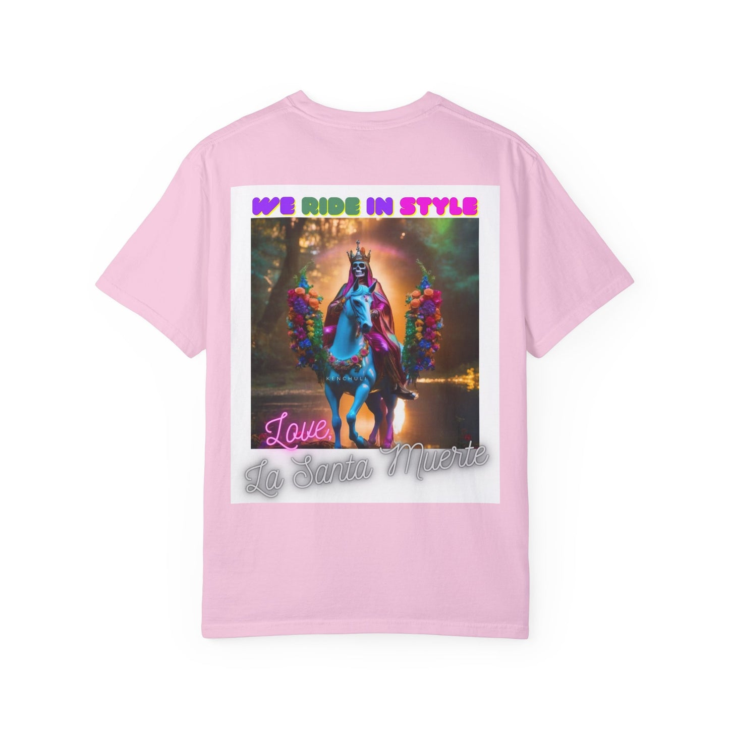 Santa Muerte Ride in Style T-Shirt