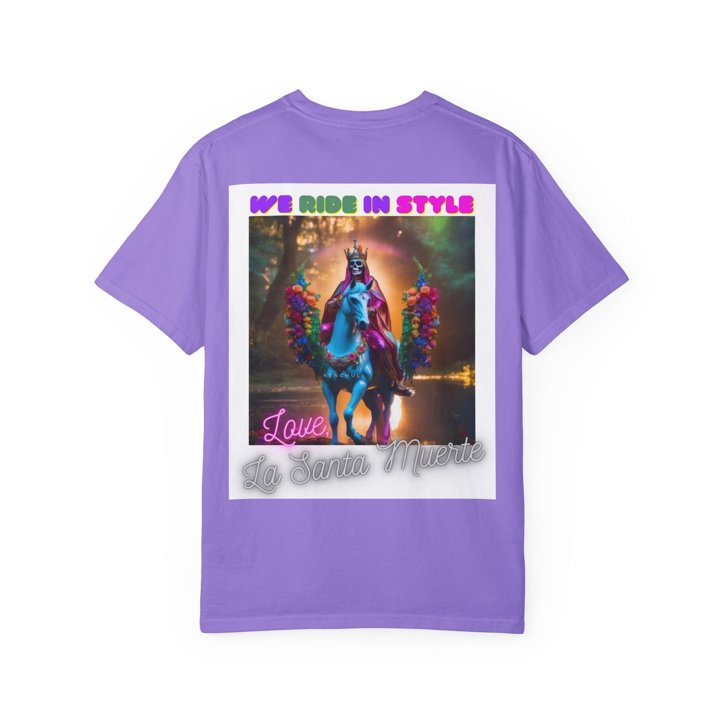 Santa Muerte Ride in Style T-Shirt