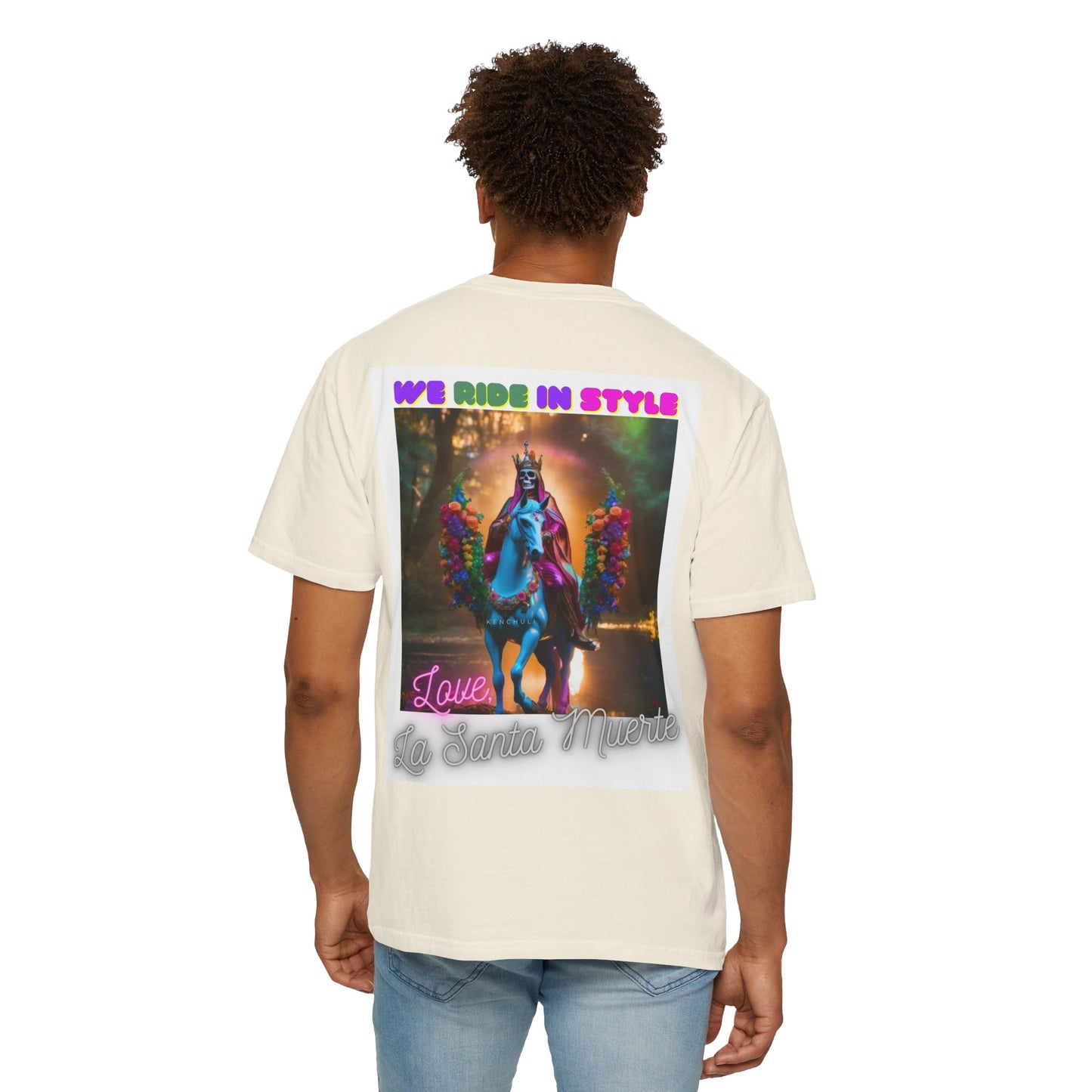 Santa Muerte Ride in Style T-Shirt