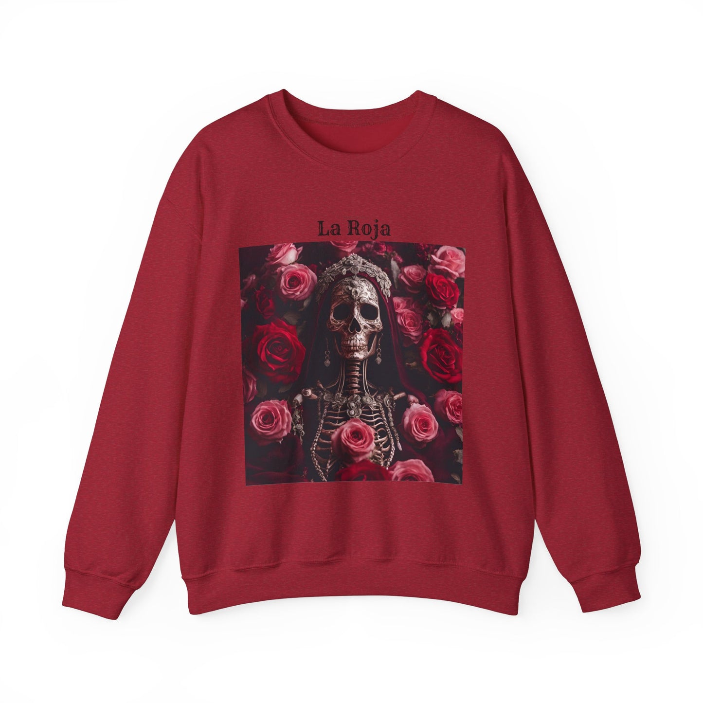 Santa Muerte Roja Crewneck Sweatshirt