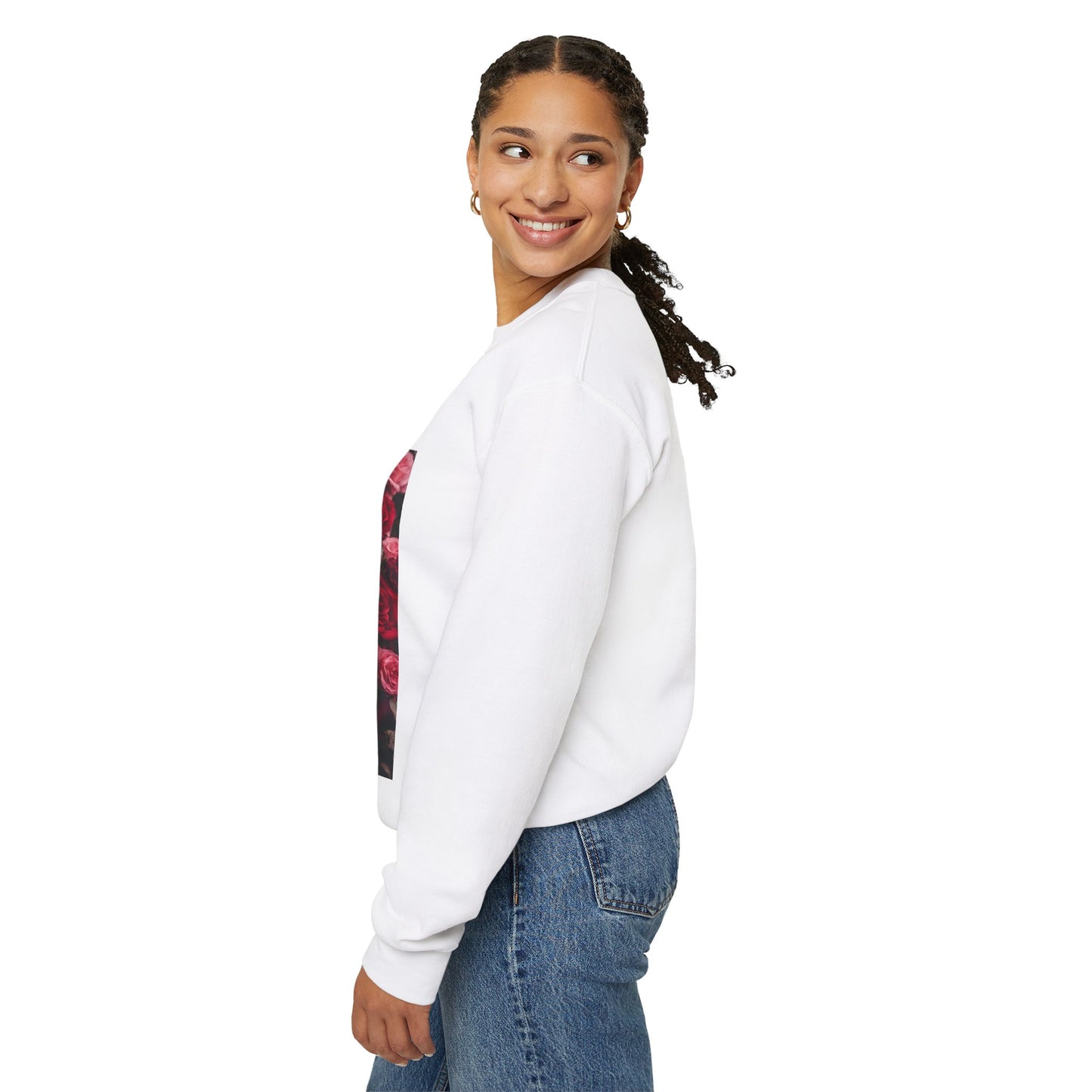 Santa Muerte Roja Crewneck Sweatshirt