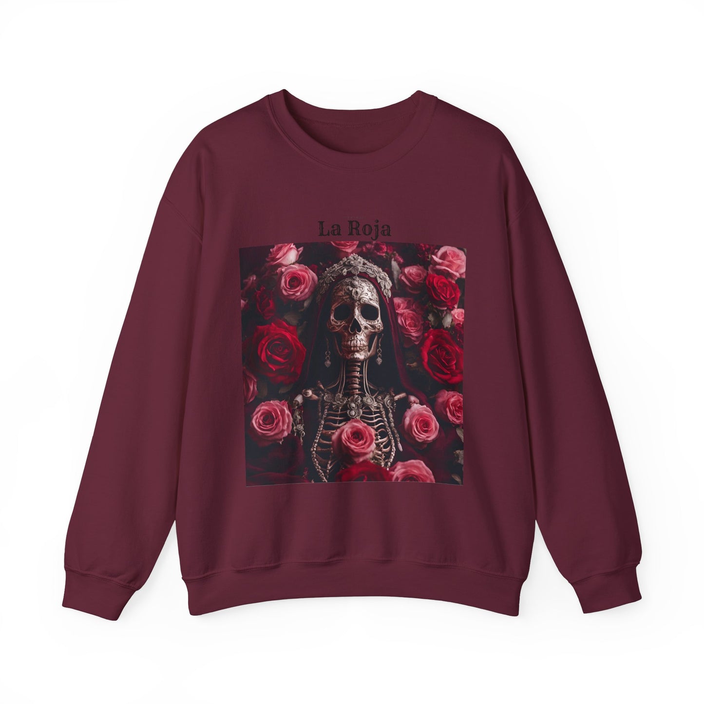 Santa Muerte Roja Crewneck Sweatshirt