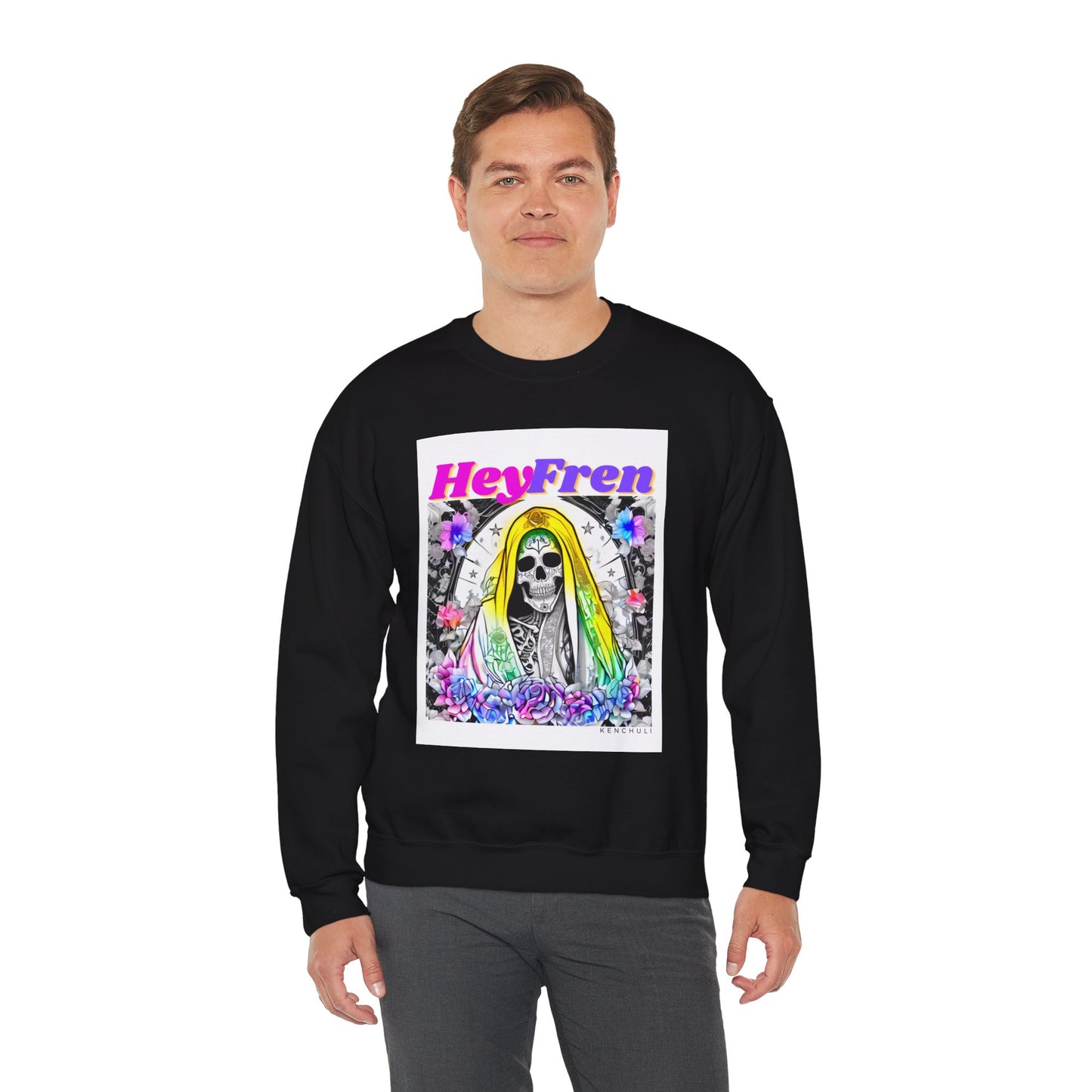 "Hey Fren" Crewneck Sweatshirt