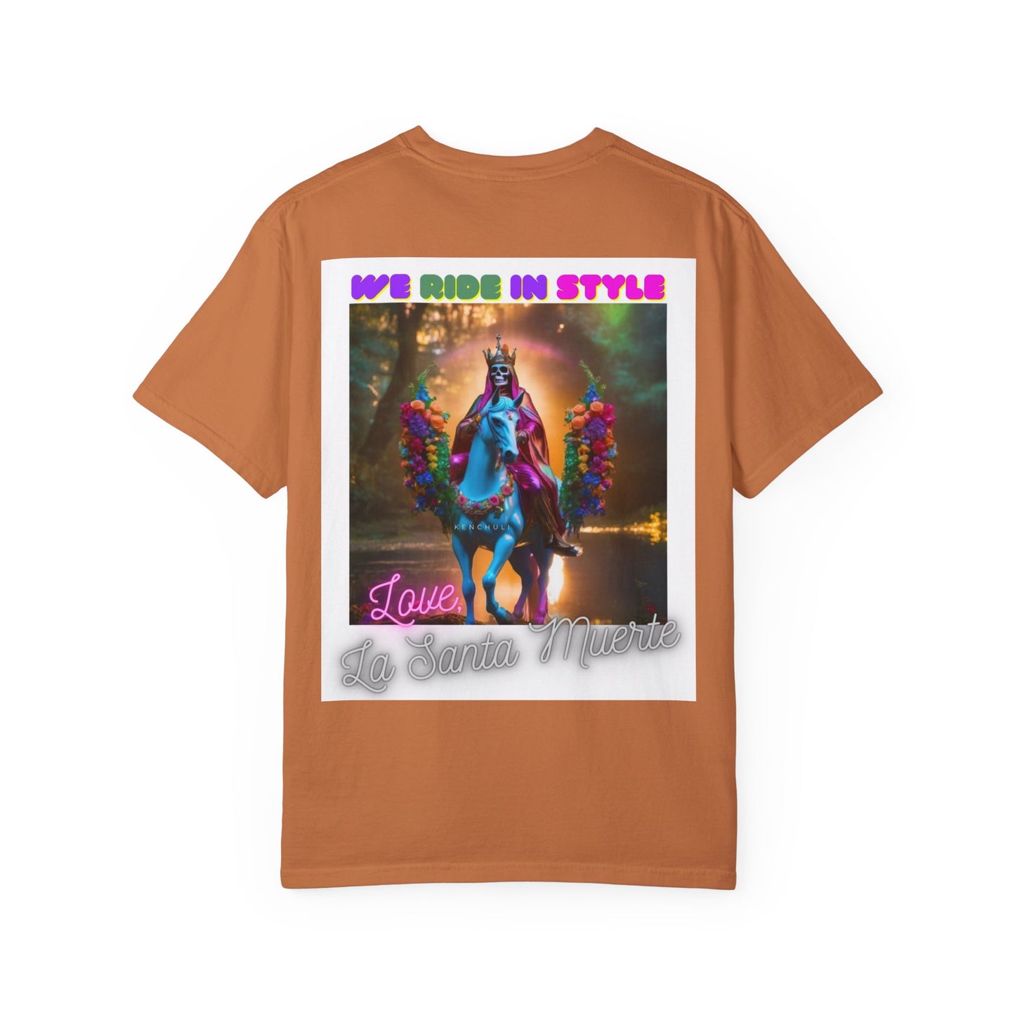 Santa Muerte Ride in Style T-Shirt