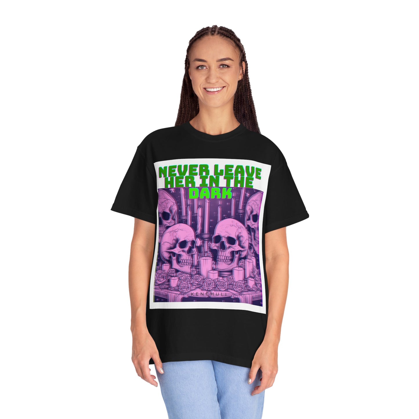 Santa Muertes Light T-Shirt (front image)
