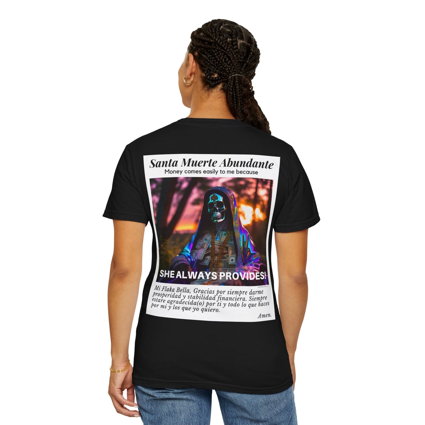 Santa Muerte Abundante T-shirt