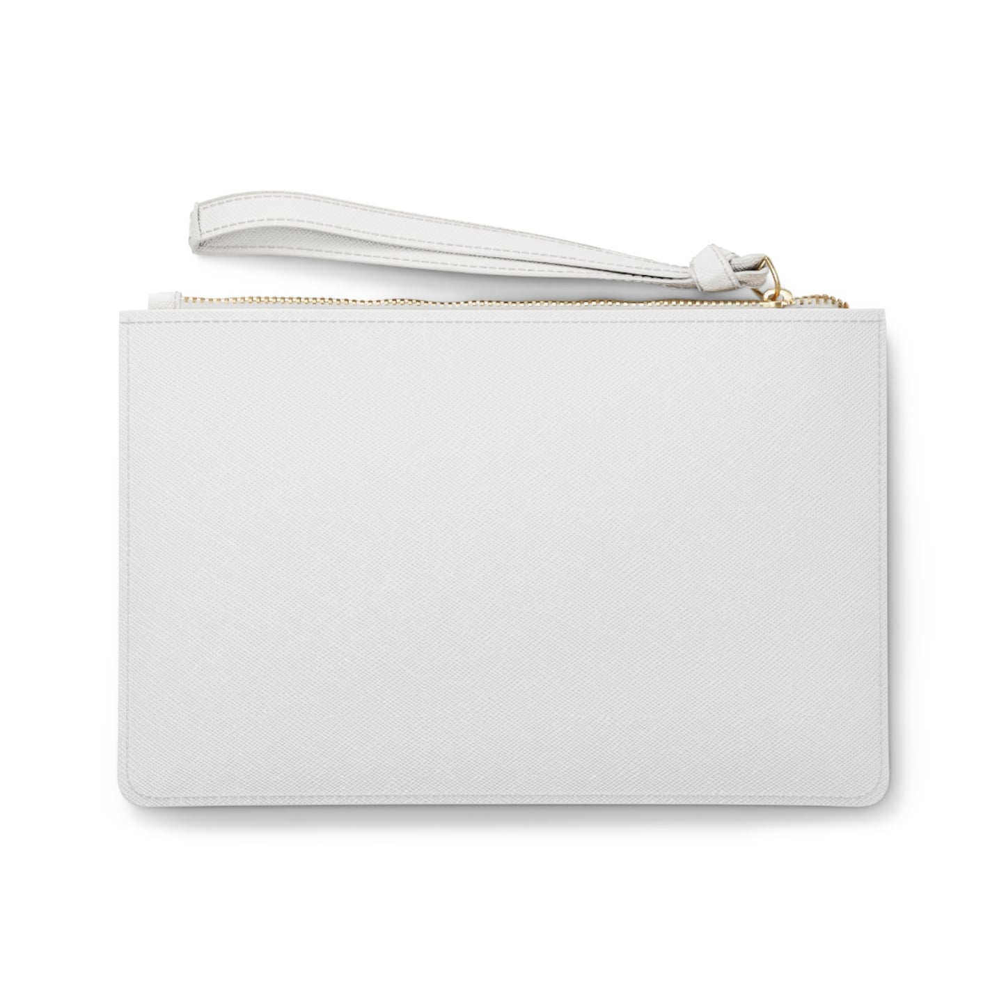 White Santa Muerte Clutch