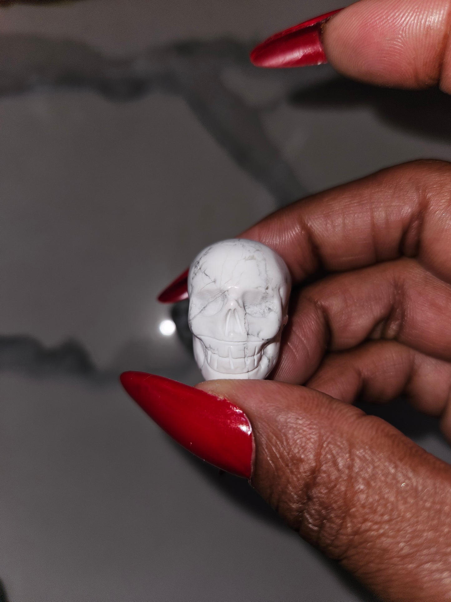 Hand-Carved Crystal Skull