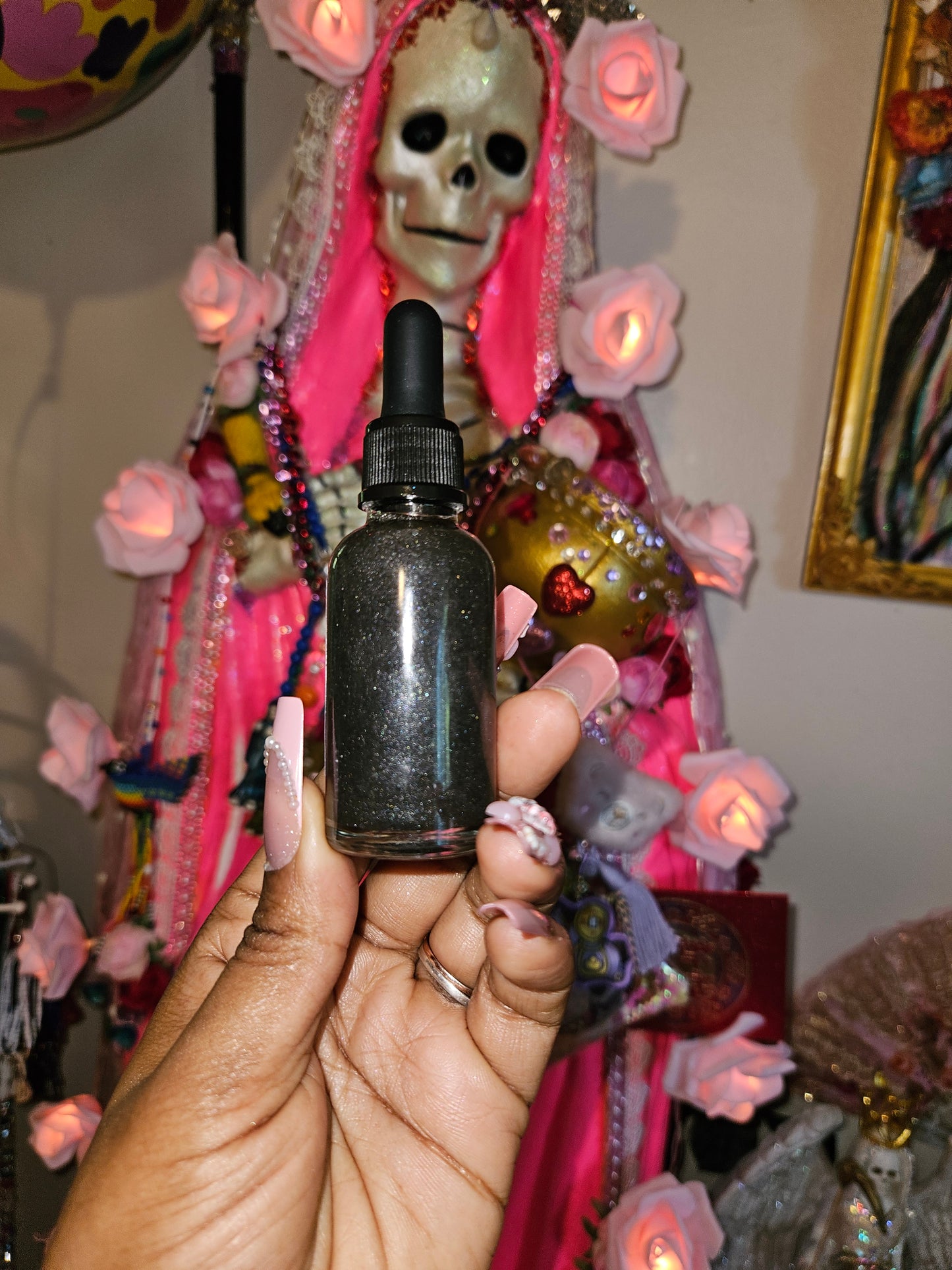 La Niña Negra "Santa Muerte" Oil