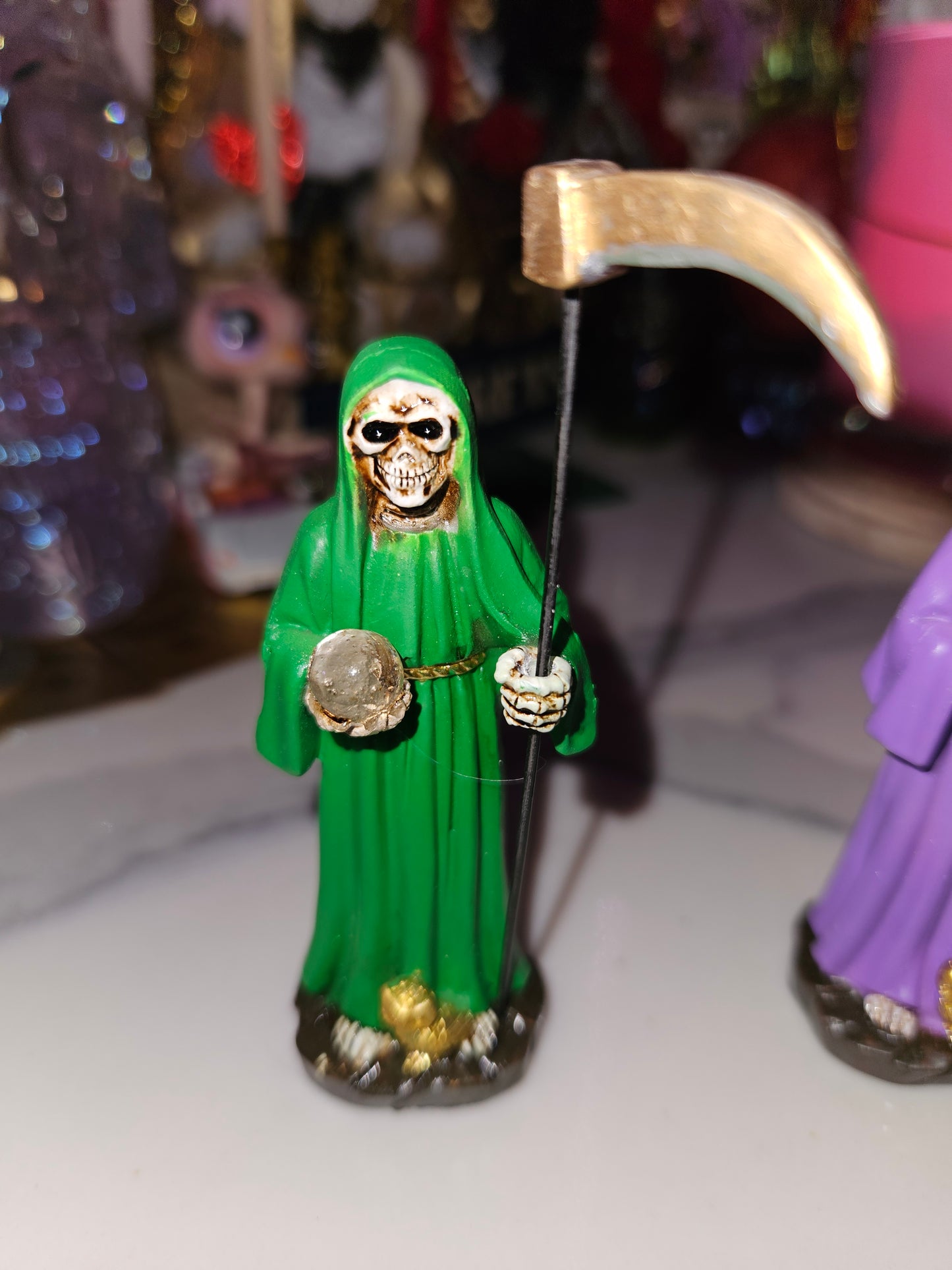 Mini Santa Muerte Statue Bundle