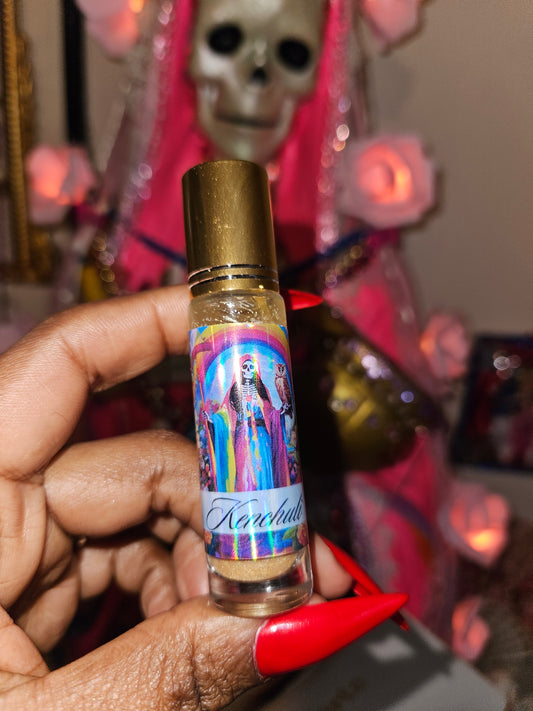 La 7 Colores Dorada "Santa Muerte" Oil