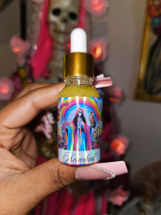 La 7 Colores Dorada "Santa Muerte" Oil