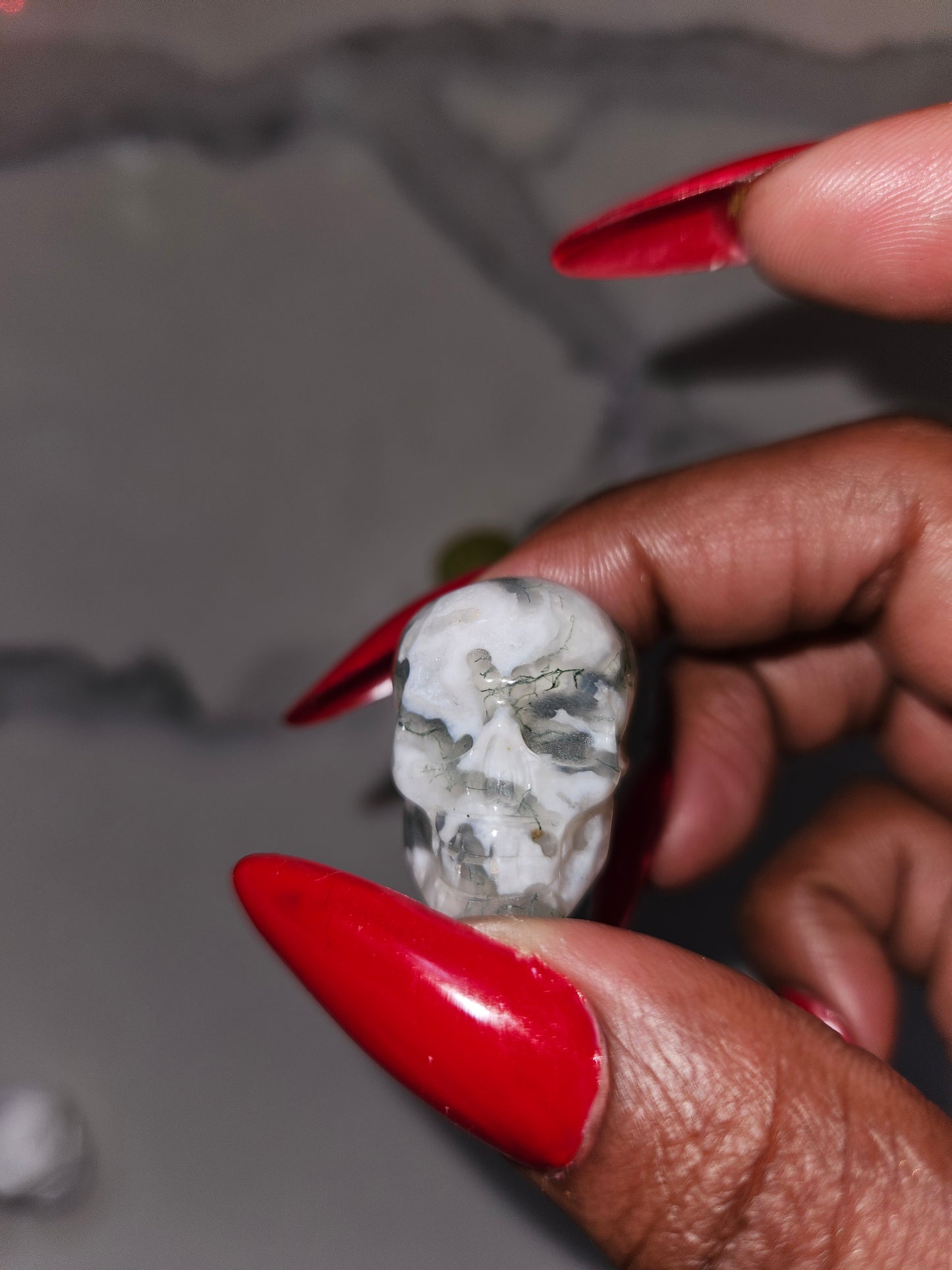 Hand-Carved Crystal Skull