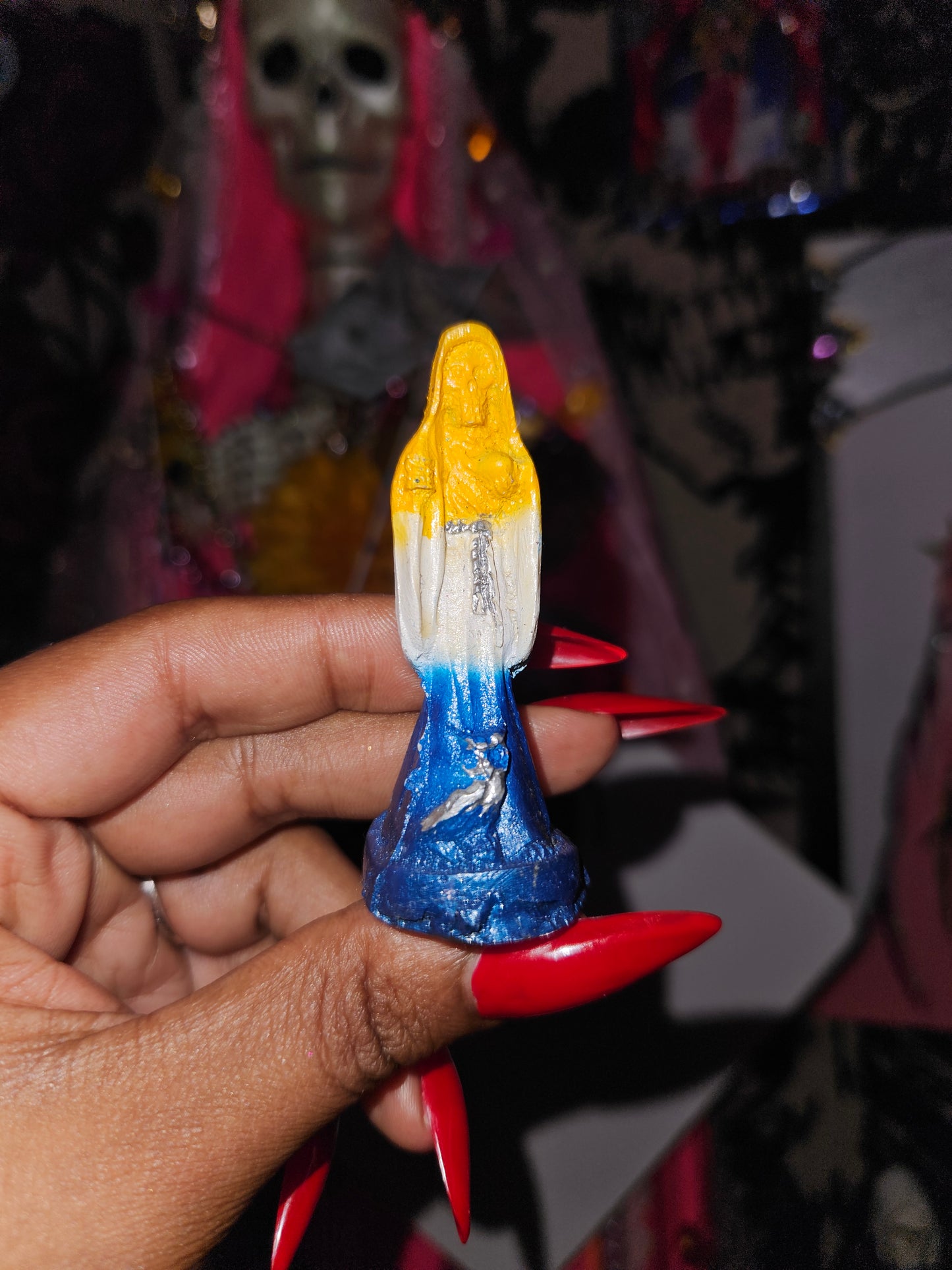 2.5" Mini Santa Muerte Statue