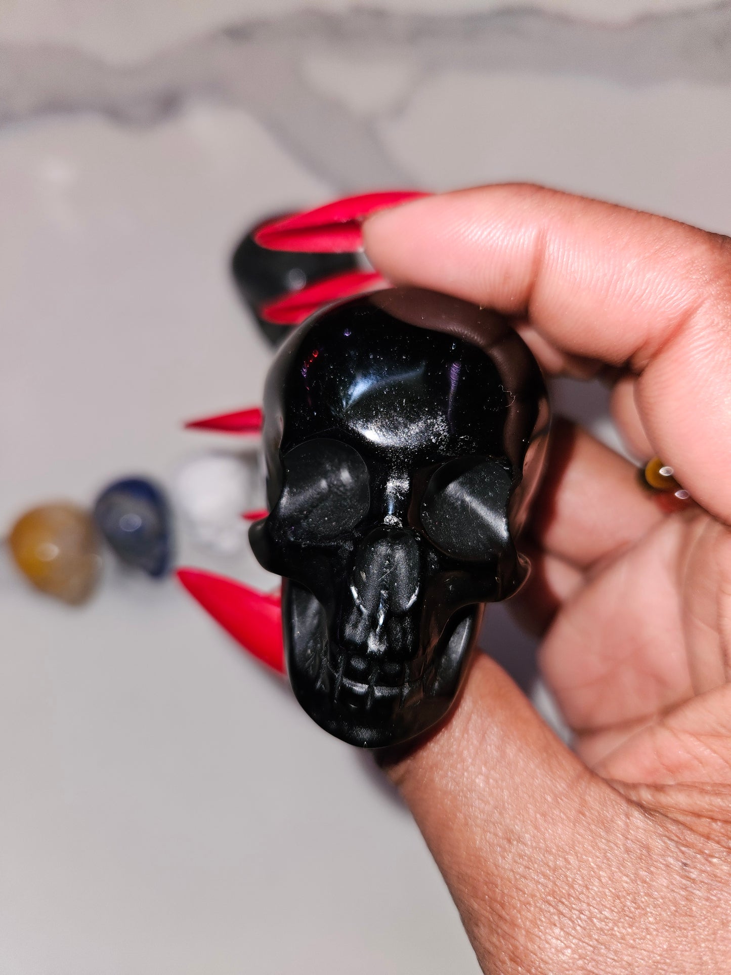 Hand-Carved Crystal Skull