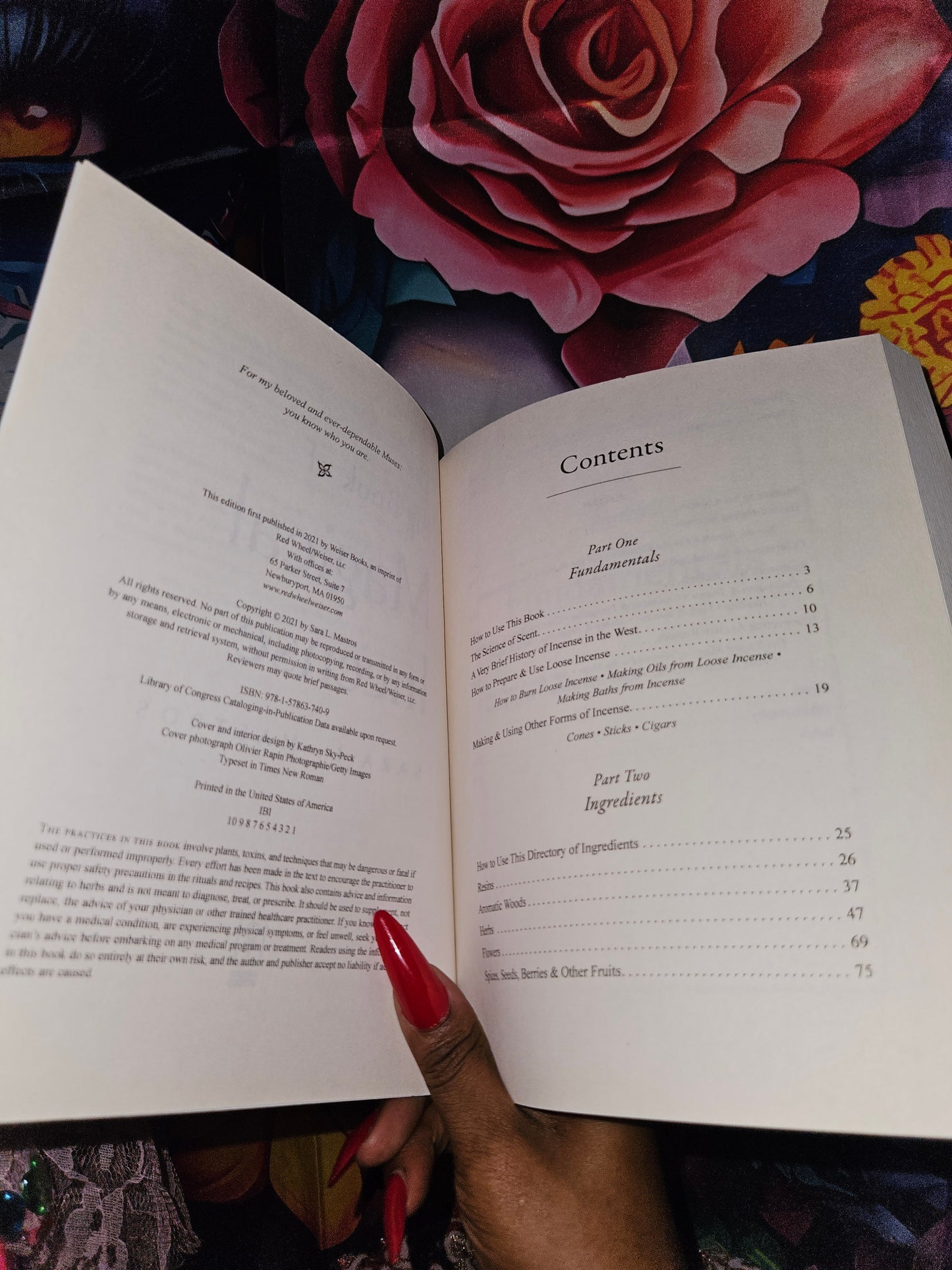 The Big Magical Book of Magical Incense by Sara L. Maestros