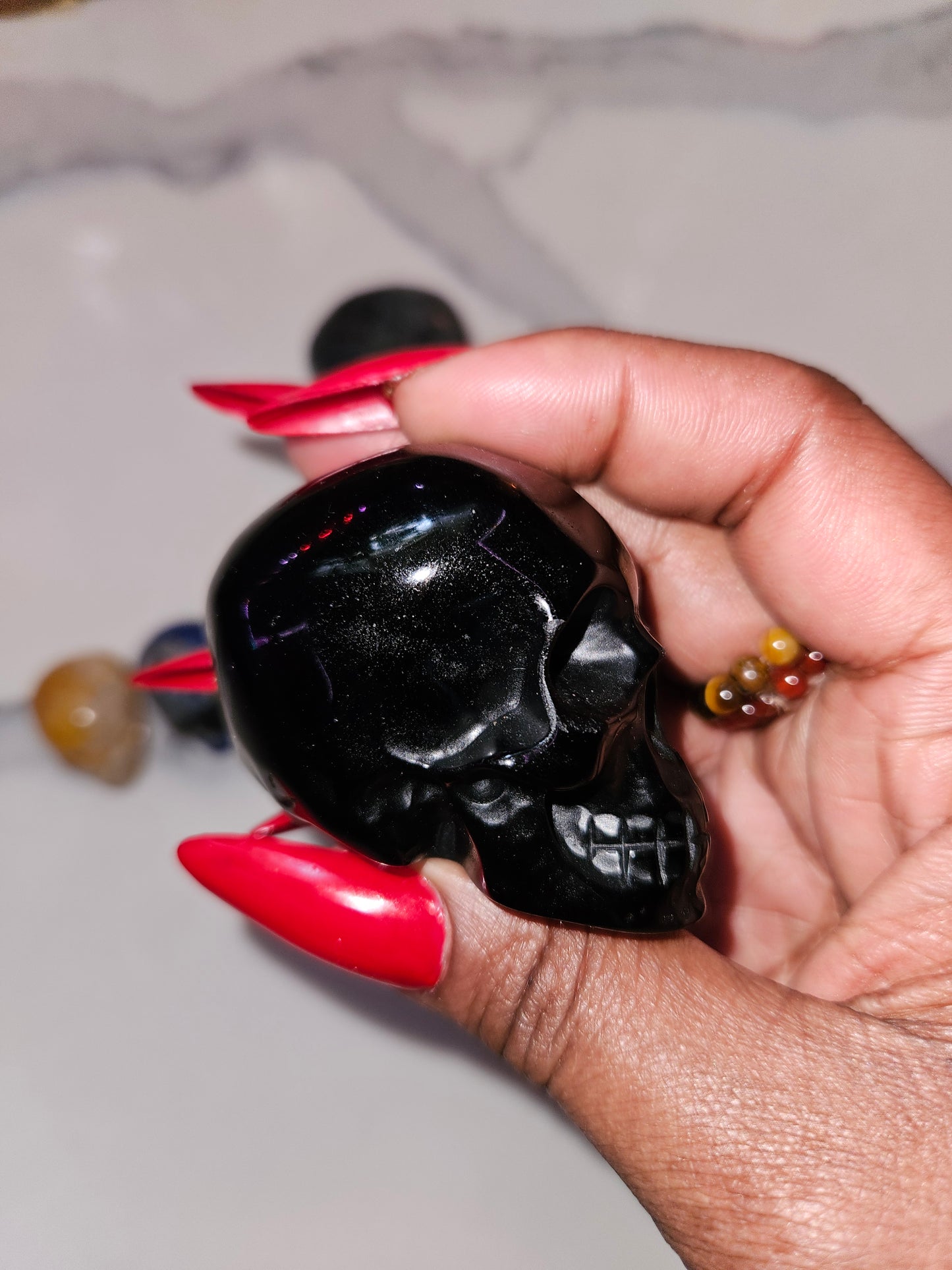 Hand-Carved Crystal Skull