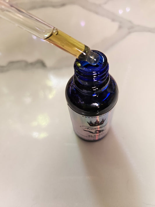 "Liquid Veil" Crown Protection & Hair growth Oil