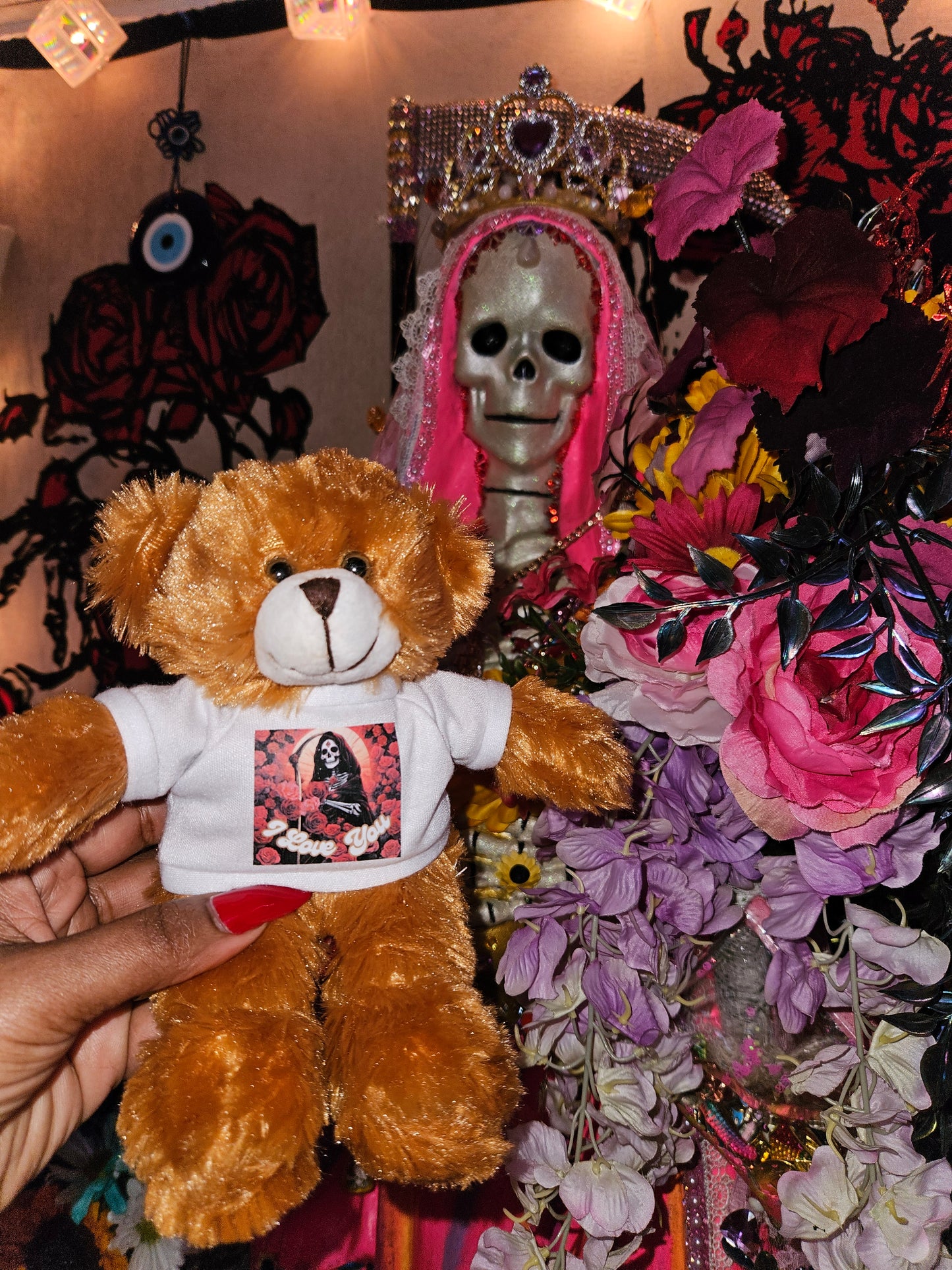 8" Santa Muerte Stuffed Animals