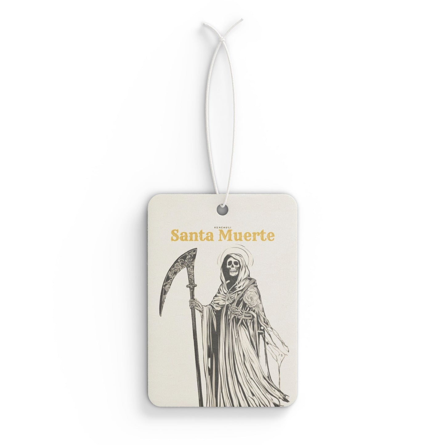 Santa Muerte Car Air Freshener