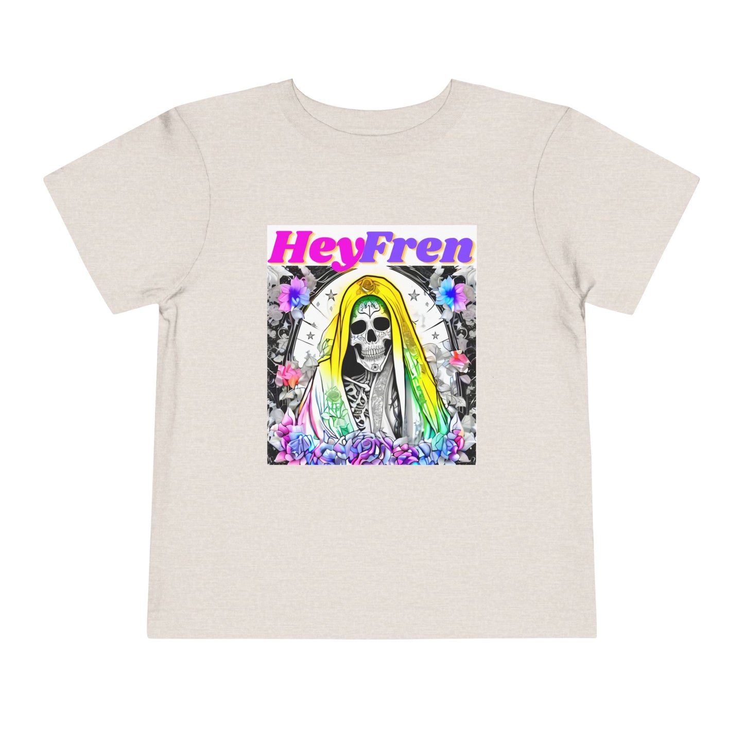 Toddlers "HeyFren" Santa Muerte Tee