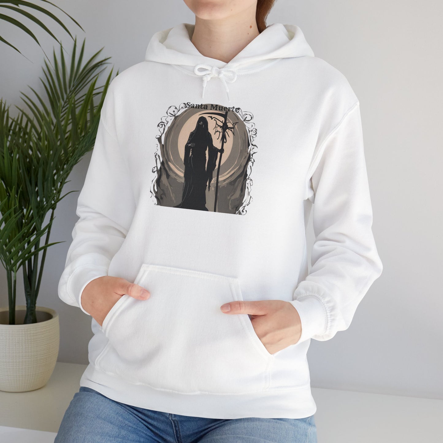 Santa Muerte Hoodie Sweatshirt