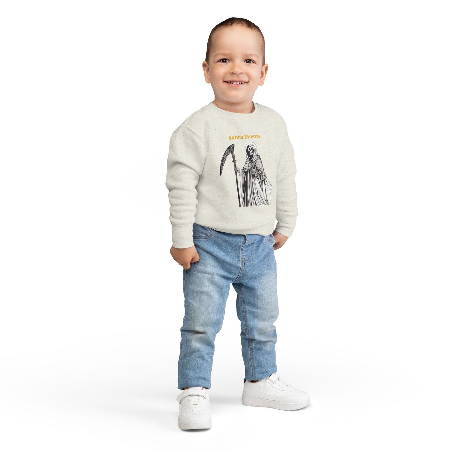 Toddlers "Santisima" Santa Muerte Sweatshirt