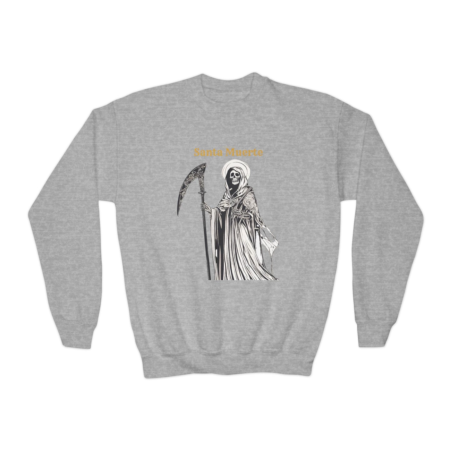 Kids Santa Muerte Crewneck Sweatshirt