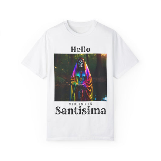 Santa Muerte Sibling in Santisima T-Shirt