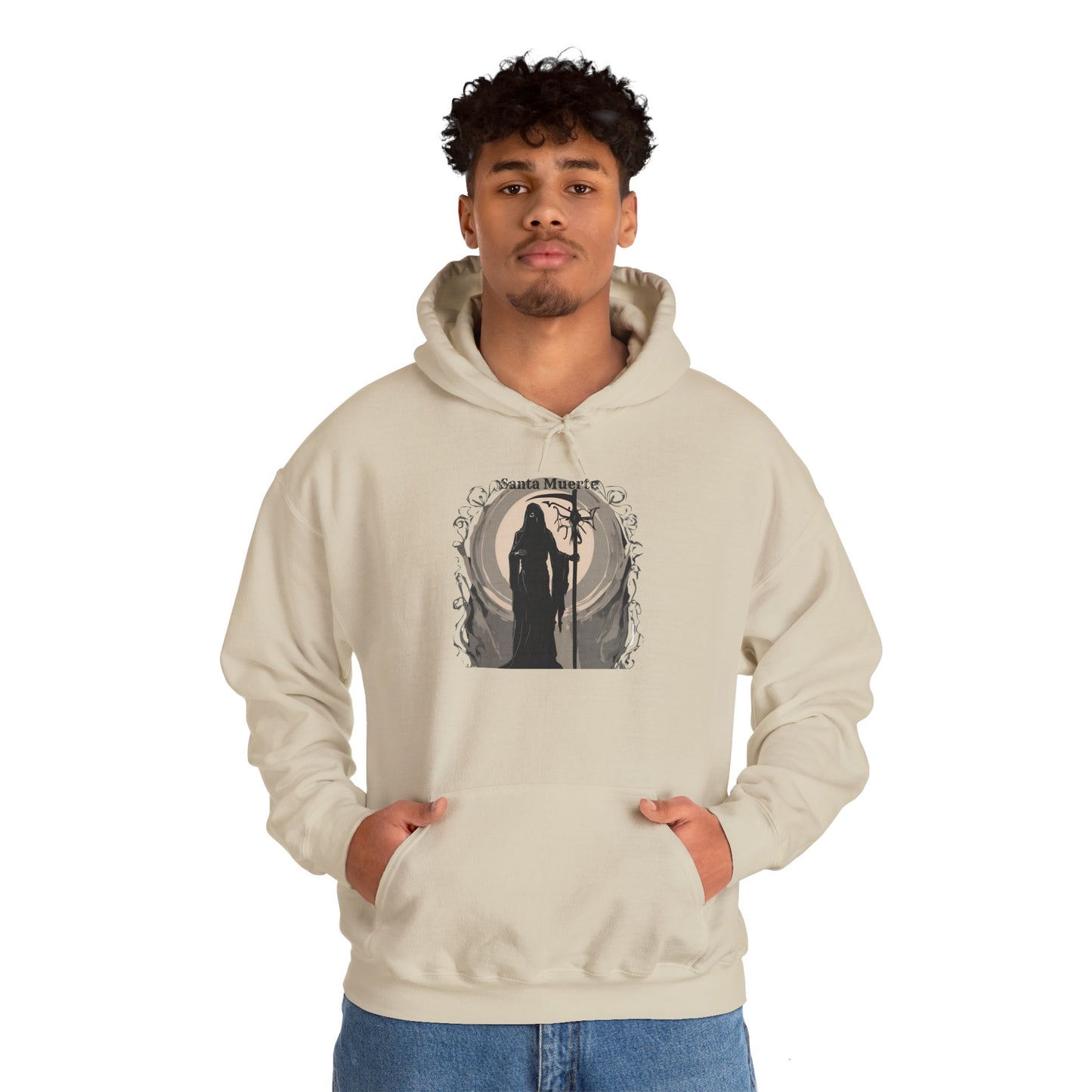 Santa Muerte Hoodie Sweatshirt