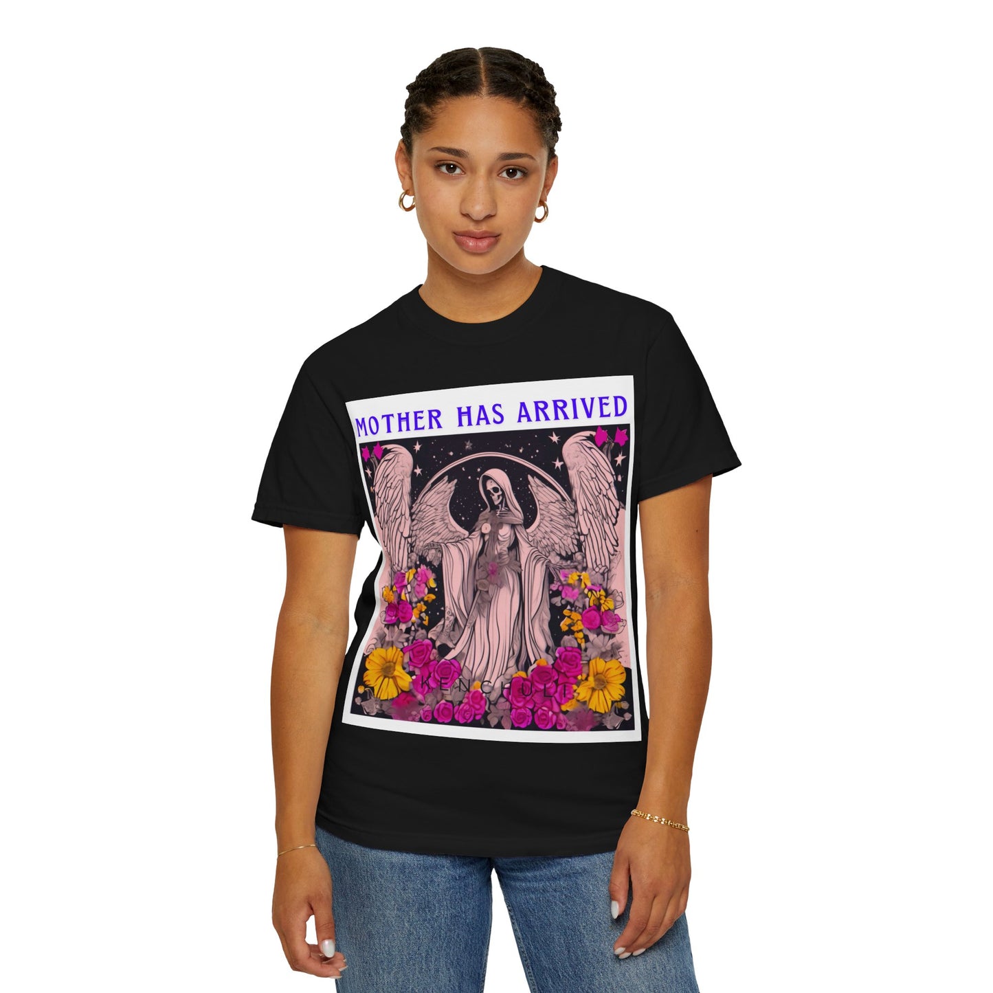 Santa Muerte Mother T-shirt (front image)