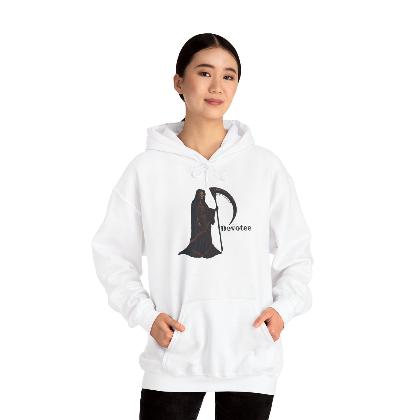 Santa Muerte Devotee Hoodie Sweatshirt