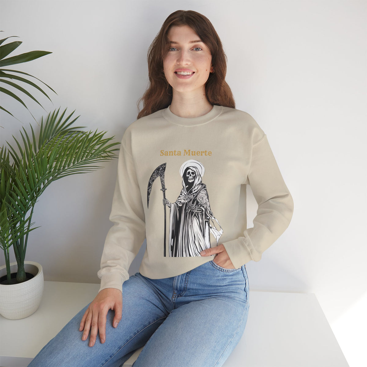 "Santisima" Crewneck Sweatshirt