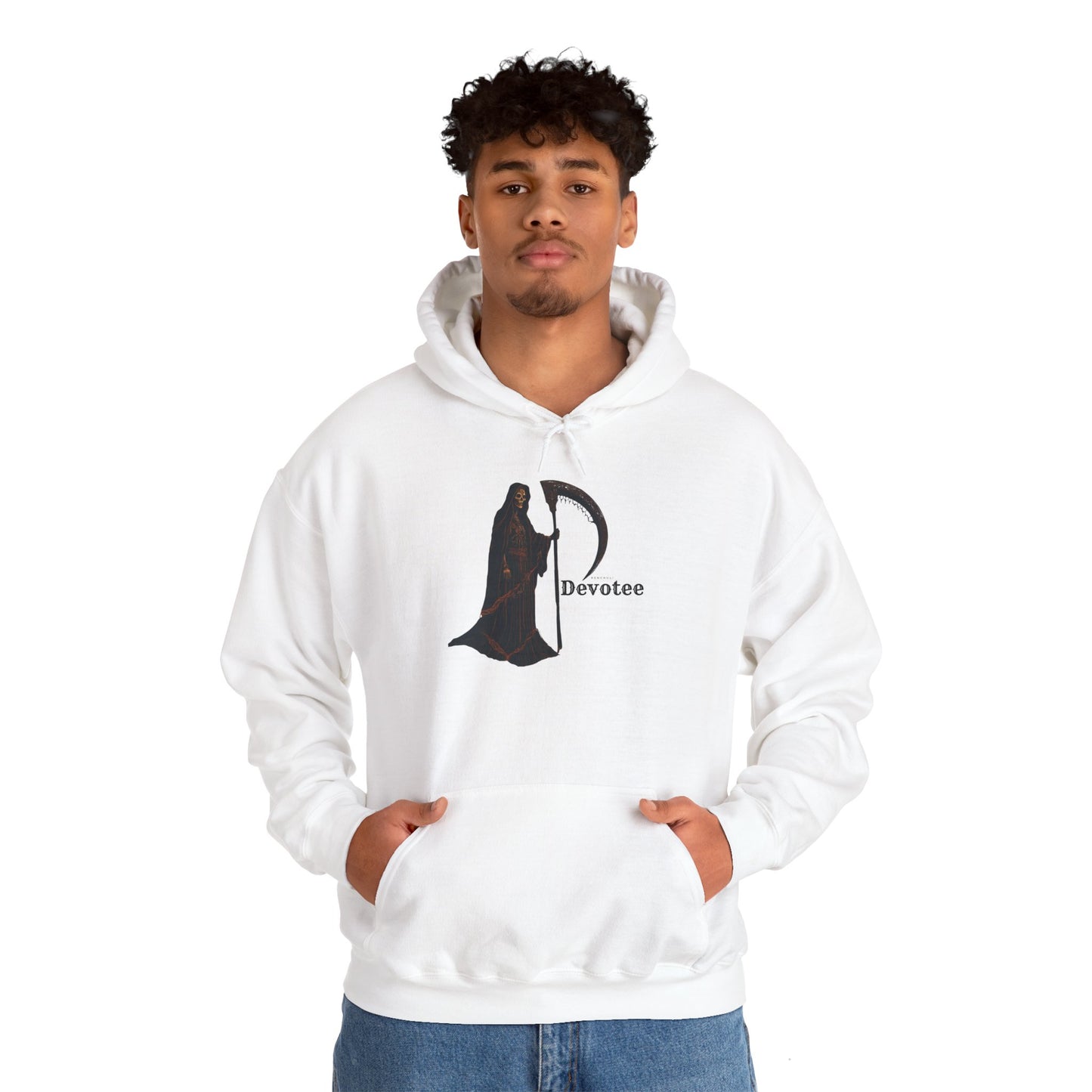 Santa Muerte Devotee Hoodie Sweatshirt