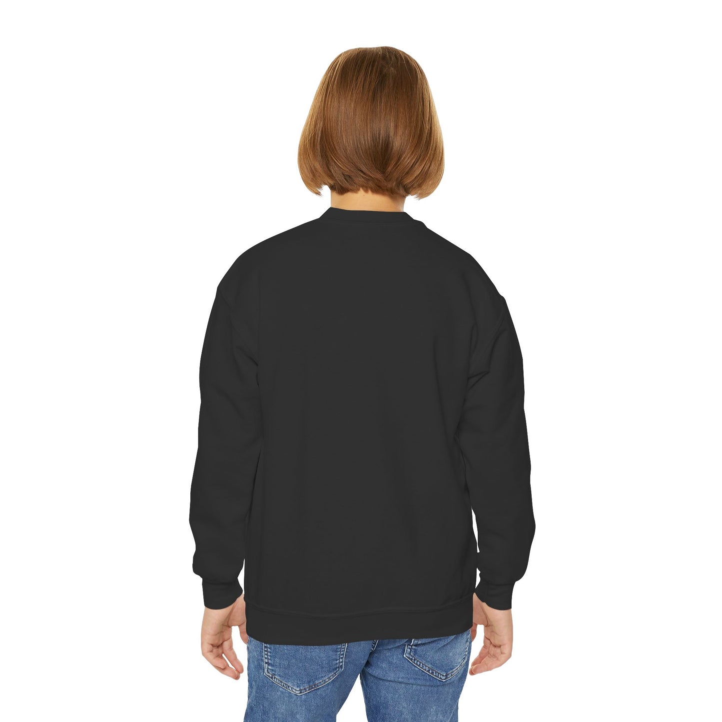 Kids "Hey Fren" Santa Muerte Crewneck Sweatshirt